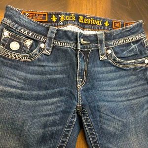 Rock Revival Boot Cut Jeans, Size 30